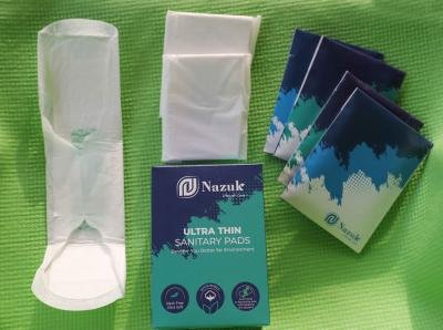 PACK OF 12  SANITARY PADS WITH DISPOSABLE POUCH XL-320MM